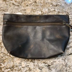 STS Ranchwear leather makeup bag